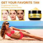 Tanning Cream - Natural Organic Carrot Golden Tanning Accelerator Sun Tan