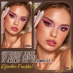 Freckle Patch - Private Label 10 Pack Gold Face Glitter Temporary Tattoo