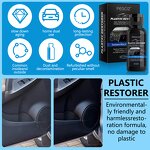 Plastic Restorer - OEM Auto Interior Exterior Back to Black Gloss Coating