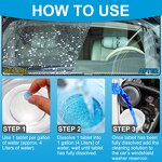 Windshield Tablet - Wholesale 100pcs Concentrated Washer Fluid Solid Glass Cleaner