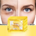 Eye Mask Manufacturer - 25 Pairs 24K Gold Aloe Vera Collagen Puffy Dark Circles