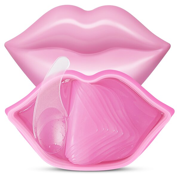 Lip Mask Manufacturer - Custom Logo Pink Lip Shaped Moisturizing Peeling Sleeping