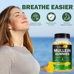 Gummy Manufacturer - Private Label Mullein Leaf Extract Lung Cleanse Detox Organic