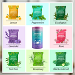 Shower Steamer - Wholesale Organic Vegan Aromatherapy Essential Oil Shower Bombs