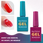 Nail Polish Remover - 2 Pack 3 Mins Easily Soak Off Gel Removal Kit