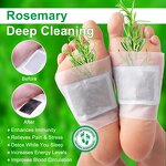 Foot Patch Manufacturer - 100% Natural Rosemary Bamboo Detox Slimming Better Sleep