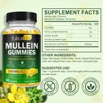 Gummy Manufacturer - Private Label Mullein Leaf Extract Lung Cleanse Detox Organic