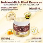 Hair Mask Manufacturer - 220g Pure Collagen Argan Oil Maca Deep Repair Salon