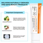 Sunscreen Cream - Private Label Natural Organic Sun Block for Black Skin