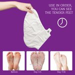 Foot Mask Manufacturer - Lavender Peeling Hydrating Anti-Wrinkle Cracked Heels