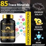 Shilajit Capsule - Himalayan 10000mg Gold Natural Organic for Men Women