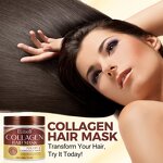 Hair Mask Manufacturer - 220g Pure Collagen Argan Oil Maca Deep Repair Salon