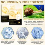 Face Mask Manufacturer - Hydrogel Snail Essence Collagen Repair Brightening Hydrating