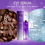 Eye Serum Manufacturer - Private Label 8% Caffeine Retinol Roller Massage Ball