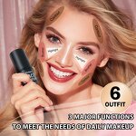 Makeup Stick - Multi Beauty Face Nose Blush Contour Bronzer Highlighter Brush