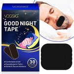 Sleep Strip Manufacturer - Black Lip Shaped Hypoallergenic Anti Snoring Breathing