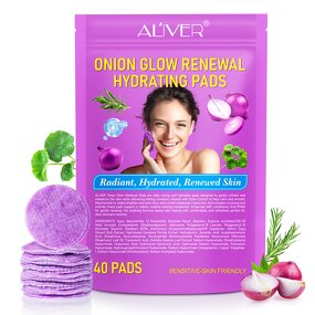 Toner Pad - ALIVER Onion Extract PHA Niacinamide Multi-Hyaluronic Acid Brighten