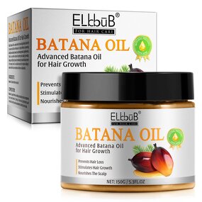 Batana Oil - ELbbuB 100% Pure Honduras Anti Hair Loss Thickness Men Women
