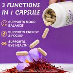 Capsule Manufacturer - SOLOTREE Saffron 90P Wild Harvested Mood Energy Eye