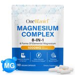 Capsule Manufacturer - OneBtanicl Magnesium 8-IN-1 1000mg Sleep Energy Muscle