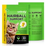 Pet Treats - Worafy Cat Hairball 100g Psyllium Husk Omega-3 Chicken Flavor