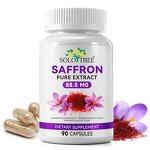 Capsule Manufacturer - SOLOTREE Saffron 90P Wild Harvested Mood Energy Eye