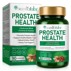 Capsule Manufacturer - Acentiallabs Prostate 90p Saw Palmetto Zinc Selenium Male