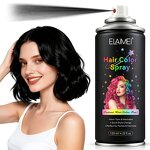 Hair Color Spray - ELAIMEI 120ML 10 Colors Safe Non-Toxic Party Temporary Dye