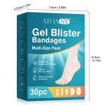 Foot Pad Manufacturer - ATOANY 30 Count Hydrocolloid Blister Bandages Heels Toes