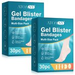 Foot Pad Manufacturer - ATOANY 30 Count Hydrocolloid Blister Bandages Heels Toes