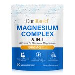 Capsule Manufacturer - OneBtanicl Magnesium 8-IN-1 1000mg Sleep Energy Muscle