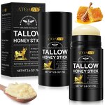 Tallow Balm Stick - ATOANY 75g Grass Fed Honey Shea Butter Olive Oil Dry Skin