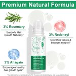 Hair Serum Manufacturer - ATOANY 20ml Roll on Rosemary Redensy Anagain Scalp Care
