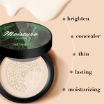 Cushion Foundation - Aliver Semi-Matte Lightweight Nourishing Elastic Glass Skin
