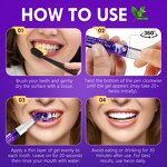 Teeth Whitening Pen - YECUCE 6PCS Mint Professional Stain Remover Home Use