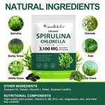 Softgel Manufacturer - AcentialLabs Spirulina 300p 17in1 Super Greens Energy