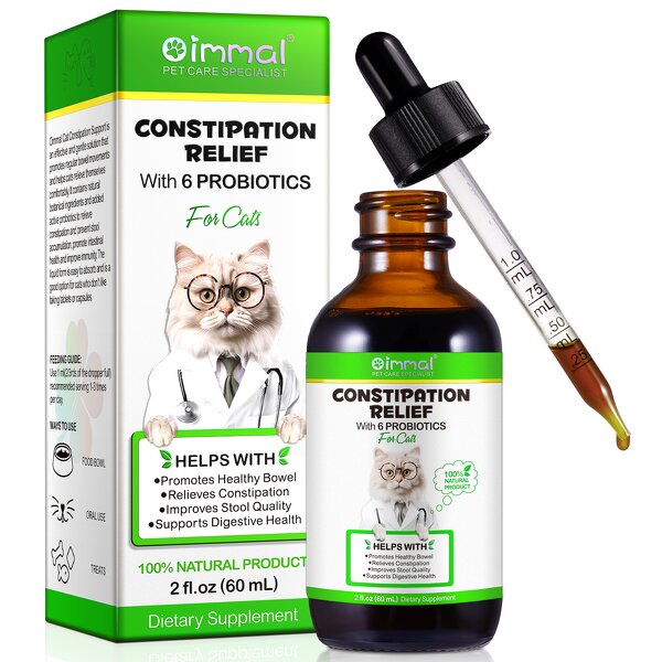 Pet Supplement - Oimmal 60ml 6 Probiotics Digestive Constipation Relief Cat