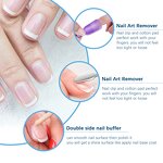 Nail Remover Liquid - ALIVER Acetone Free Professional Salon Grade