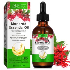 Moringa Oil - ALIVER Organic Cold-Pressed Anti-Aging Face Hair Body Moisturizer
