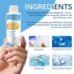 Nail Remover Liquid - ALIVER Acetone Free Professional Salon Grade