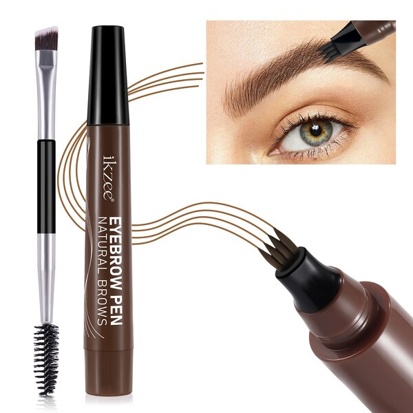 Eyebrow Pen - Ikzee Microblading Waterproof Sweatproof Wild Brow All-Day