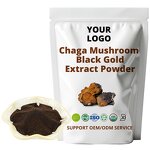 Chaga Mushroom Extract - 30% Polysaccharide 1% Triterpene ISO Certified Bottle Organic