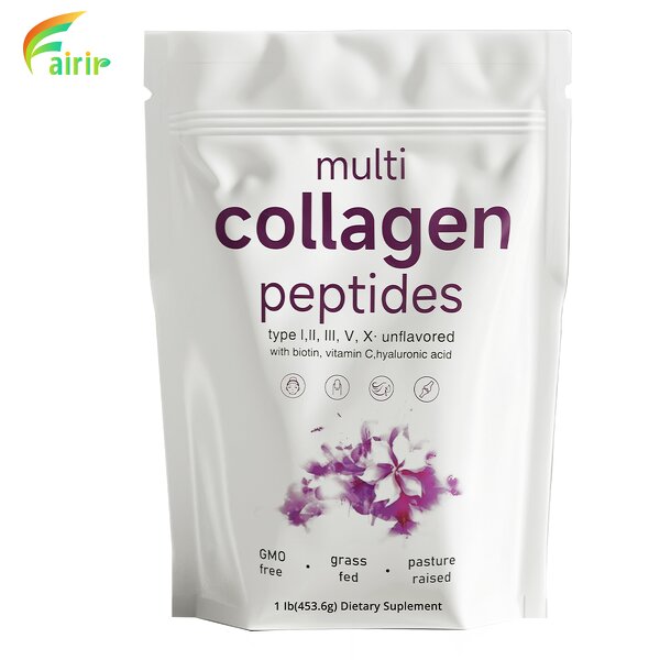 Collagen Powder Manufacturer - Private Label Grass Fed Multi Peptides Hyaluronic Acid Biotin C