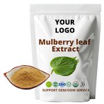 Mulberry Leaf Extract - 1%-15% 1-DNJ Powder Wholesale Free Samples OEM/ODM Fast Shipping