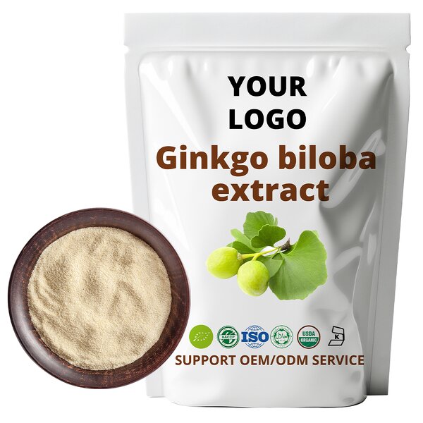 Ginkgo Biloba Extract - 24% Flavonoids 6% Lactones Leaf Powder Factory Direct Fast Ship