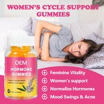 Menopause Gummies Manufacturer - Hormone Balance for Hot Flash & Sweats