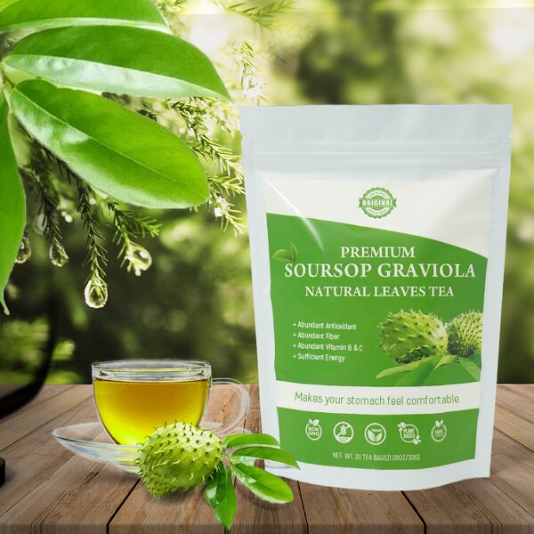 Soursop Leaf Tea Manufacturer - Private Label Dried Graviola Tea Leaves