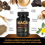 Maca Capsules Manufacturer - Organic Black for Men Energy & Bed Performance