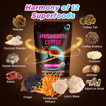 Mushroom Coffee Manufacturer - Organic Instant for Mind & Brain Health