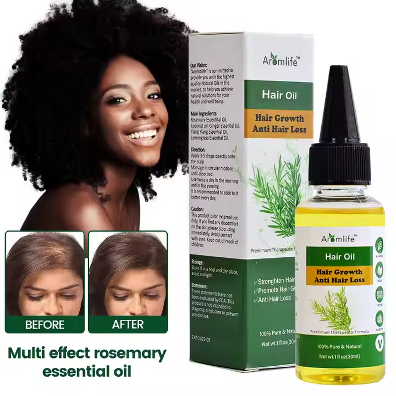 Hair Growth Serum Manufacturer - Natural Customized Anti Hair Loss Oil